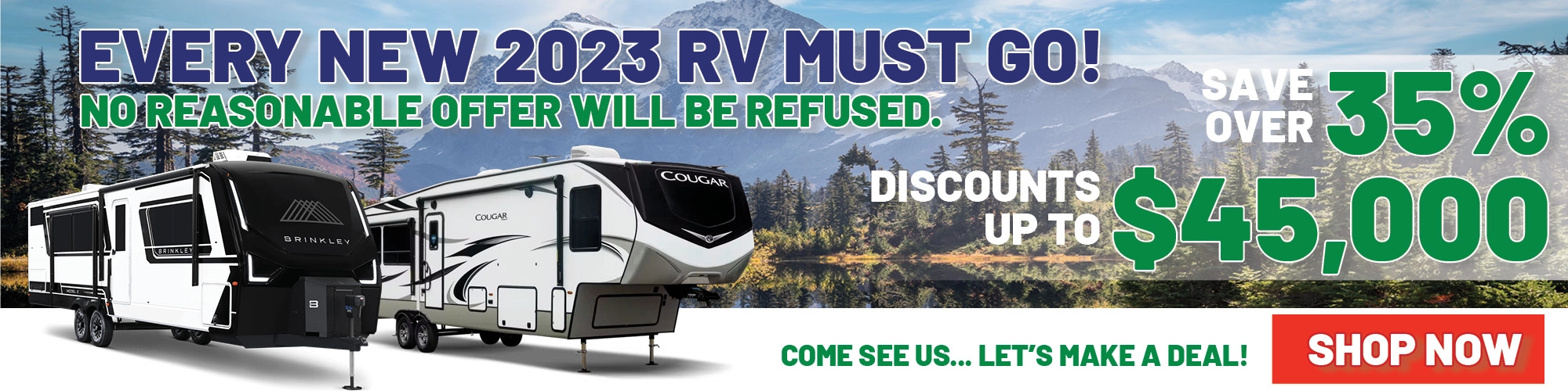 Tacoma RV - Model Year Blowout